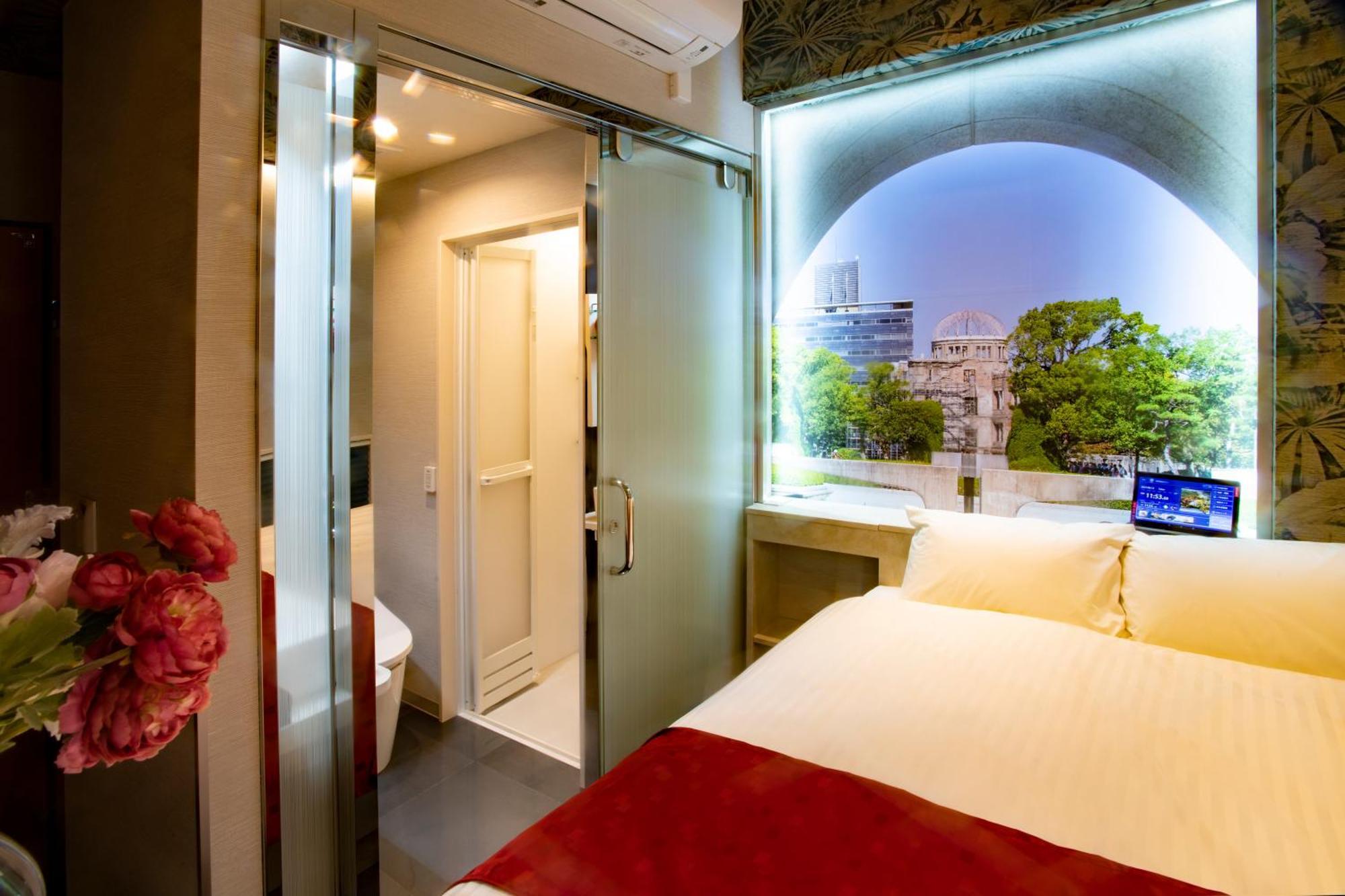 Hotel Xcell Hiroshima Nagarekawa Szoba fotó